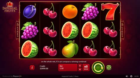 Fruit 5 Lines PokerStars